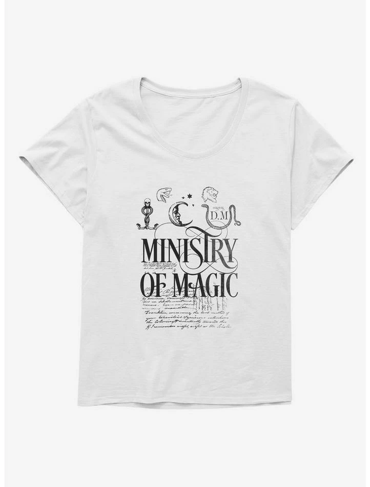 Buy ๐ฅ Harry Potter Ministry Of Magic Icons ๐ง Girls T-Shirt Plus Size ๐ - Image 5