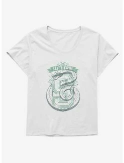 Promo 😍 Harry Potter Slytherin Letterman 👧 Girls T-Shirt Plus Size 👏
