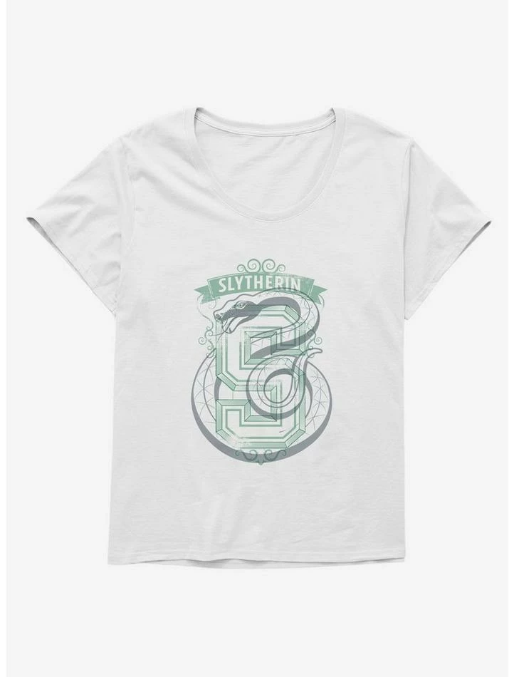 Promo 😍 Harry Potter Slytherin Letterman 👧 Girls T-Shirt Plus Size 👏