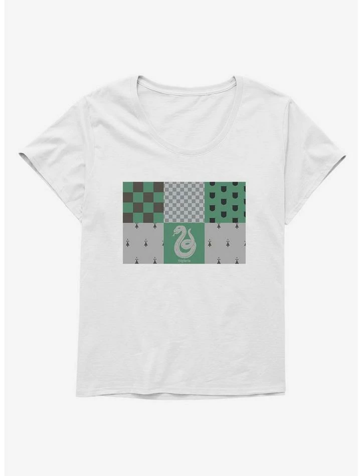 Cheap โญ Harry Potter Slytherin Palette ๐ง Girls T-Shirt Plus Size ๐