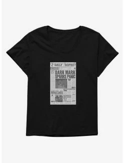 Budget 🎉 Harry Potter The Daily Prophet 👧 Girls T-Shirt Plus Size ⭐