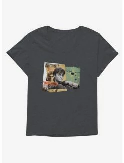 Brand new 😀 Harry Potter Undesirable Scrapbook 👧 Girls T-Shirt Plus Size 🧨