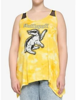 Top 10 😉 Harry Potter Hufflepuff Tie-Dye 👧 Girls Tank Top Plus Size 🎁