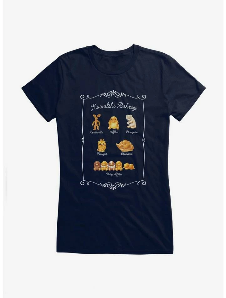 Coupon ๐ Fantastic Beasts Kowalski Bakery Goodies ๐ง Girls T-Shirt ๐ - Image 4