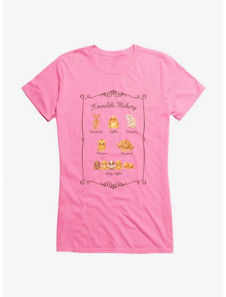Coupon ๐ Fantastic Beasts Kowalski Bakery Goodies ๐ง Girls T-Shirt ๐ - Image 5