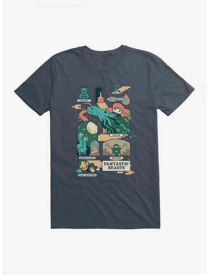 Best Sale 😍 Fantastic Beasts Beastly Friends T-Shirt 👏 - Image 3