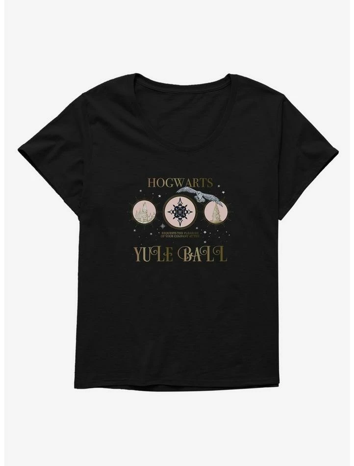 Best Sale ✨ Harry Potter Yule Ball Dark 👧 Girls T-Shirt Plus Size 🥰 - Image 5