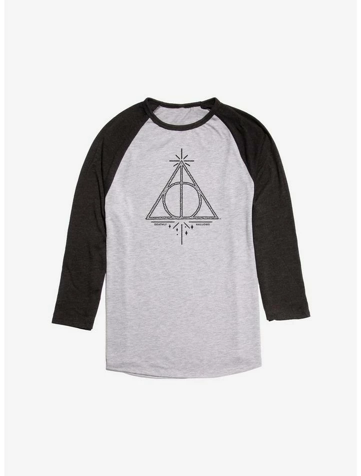 Best deal π€© Harry Potter Deathly Hallows Raglan π₯