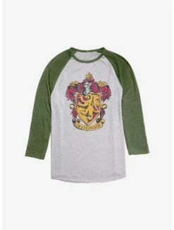 Best deal ⭐ Harry Potter Hufflepuff Uniform Emblem Raglan 👍
