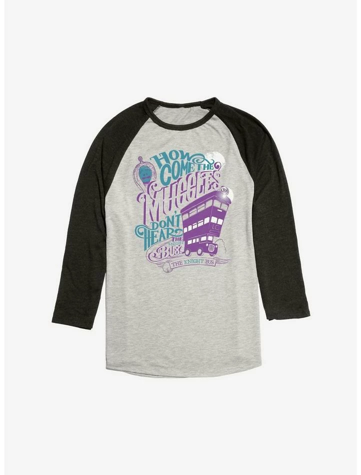 Outlet ๐ Harry Potter Mysterious Knight Bus Raglan ๐ฏ