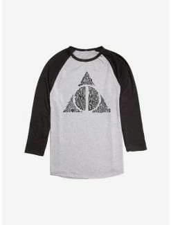 Promo 🥰 Harry Potter Elder Wand Raglan 👏