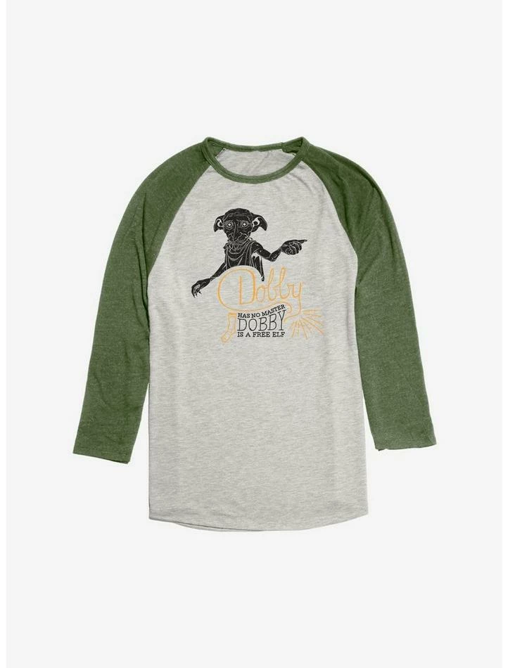Hot Sale ๐ Harry Potter Dobby Raglan ๐