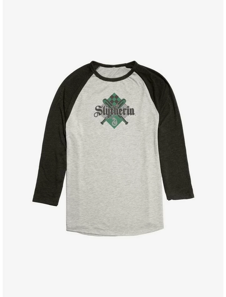 Budget 🔥 Harry Potter Go Team Slytherin Raglan ✨ - Image 7