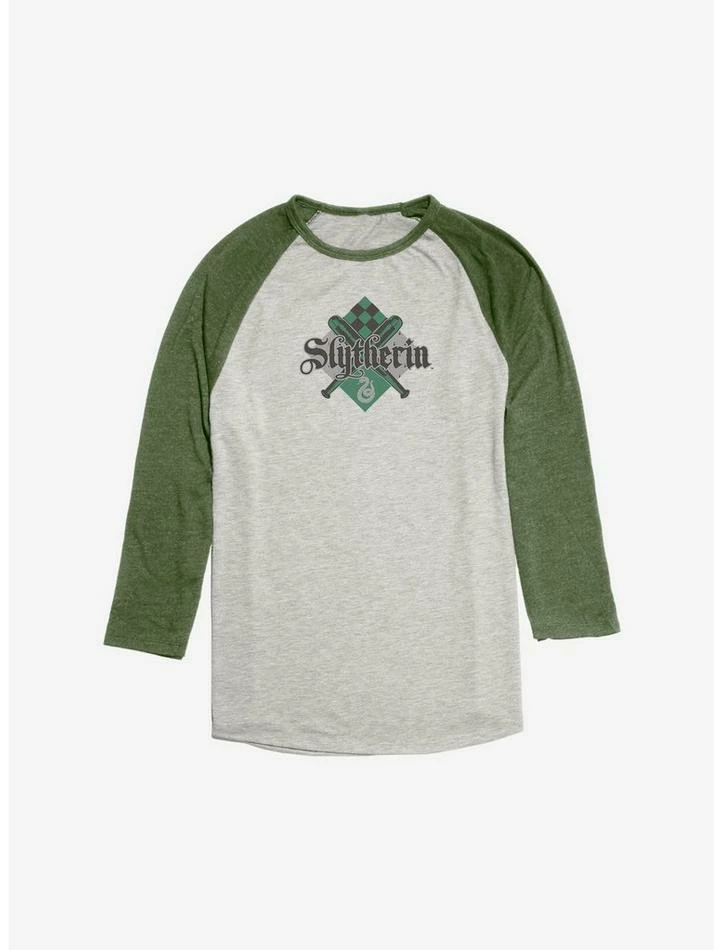 Budget 🔥 Harry Potter Go Team Slytherin Raglan ✨ - Image 4