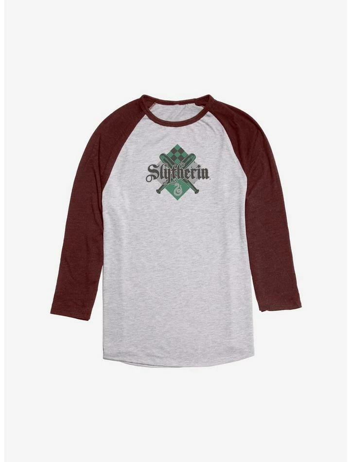 Budget 🔥 Harry Potter Go Team Slytherin Raglan ✨ - Image 8