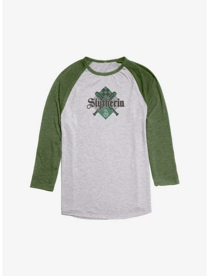 Budget 🔥 Harry Potter Go Team Slytherin Raglan ✨