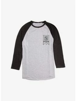 Cheap ❤️ Harry Potter Slytherin Ribbon Raglan 🎁