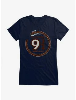 Wholesale 🥰 Harry Potter Platform 9 3/4 Circular Train 👧 Girls T-Shirt ⭐