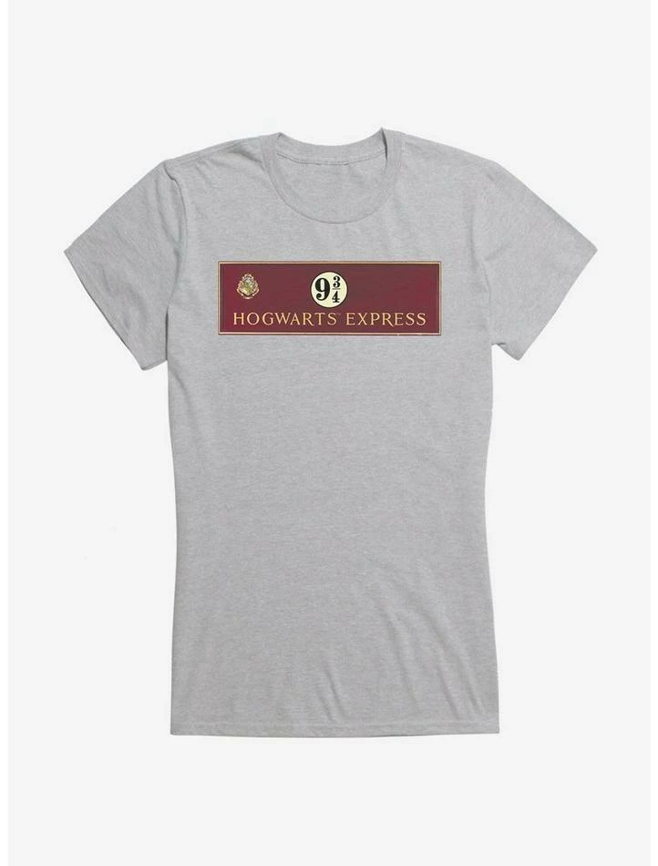 Cheap 😍 Harry Potter Platform 9 3/4 Hogwarts Express Sign 👧 Girls T-Shirt 🔔 - Image 4