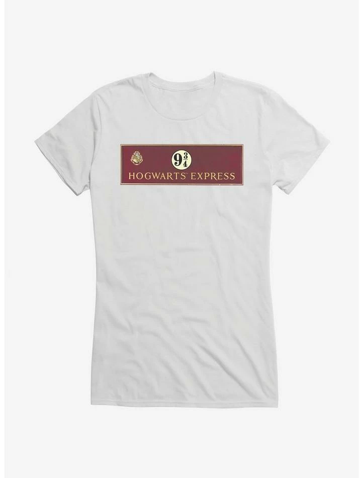 Cheap 😍 Harry Potter Platform 9 3/4 Hogwarts Express Sign 👧 Girls T-Shirt 🔔 - Image 6