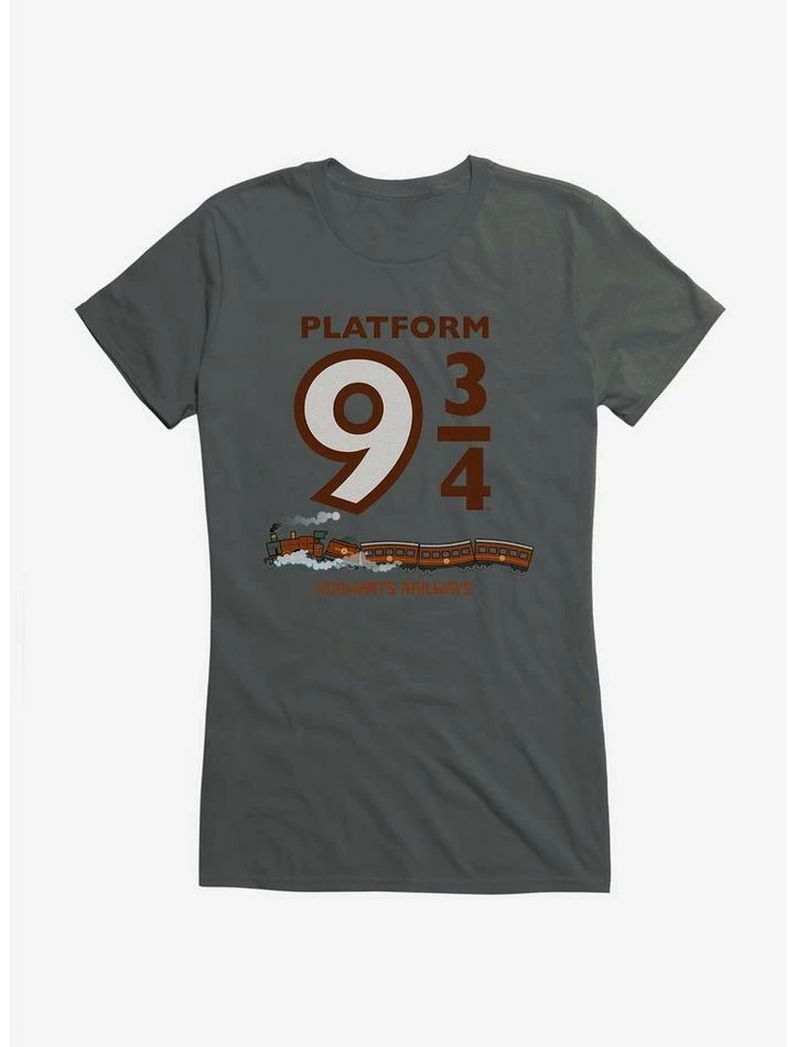 Buy ๐งจ Harry Potter Platform 9 3/4 Hogwarts Railways ๐ง Girls T-Shirt ๐คฉ - Image 3