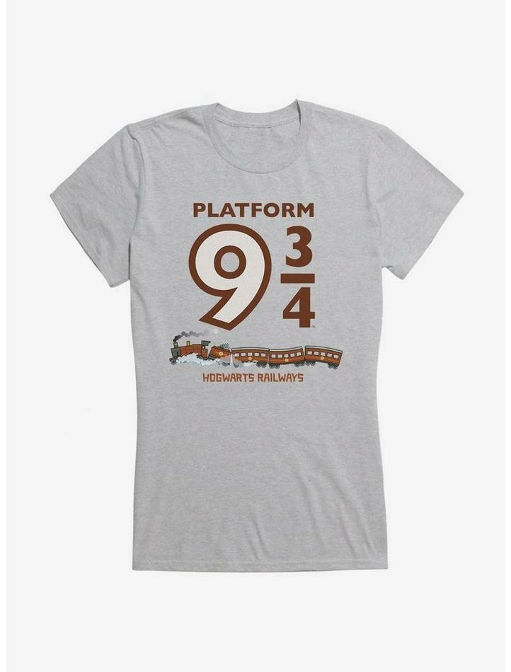 Buy ๐งจ Harry Potter Platform 9 3/4 Hogwarts Railways ๐ง Girls T-Shirt ๐คฉ - Image 4