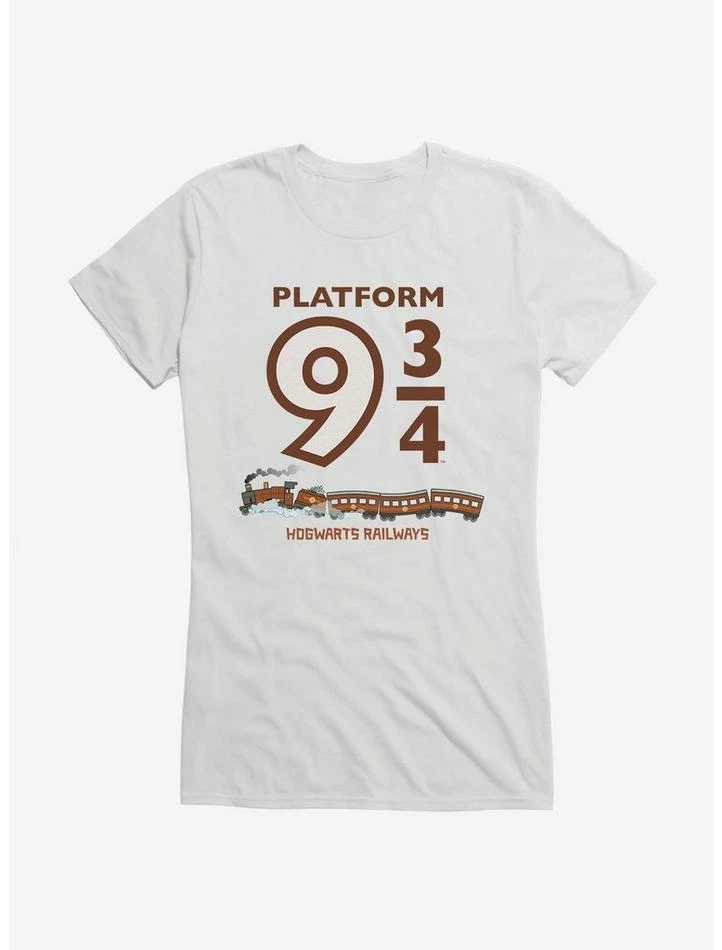 Buy ๐งจ Harry Potter Platform 9 3/4 Hogwarts Railways ๐ง Girls T-Shirt ๐คฉ - Image 6