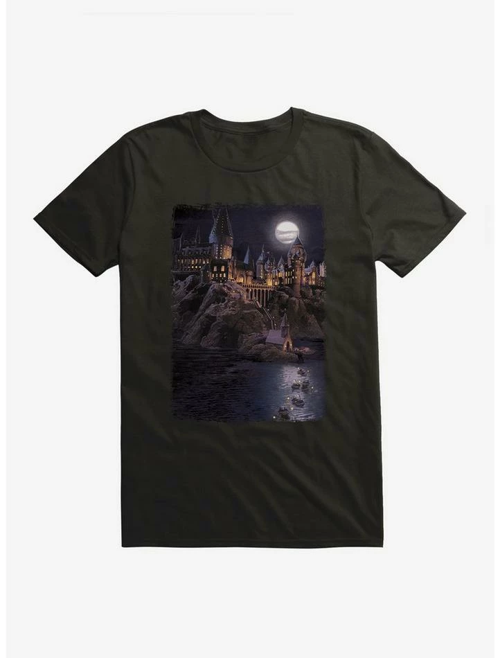 Cheap ๐ Harry Potter Boats To Hogwarts Dock T-Shirt โญ