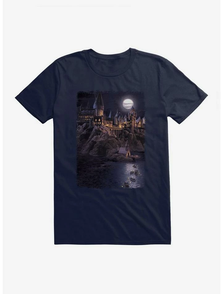 Cheap ๐ Harry Potter Boats To Hogwarts Dock T-Shirt โญ - Image 3