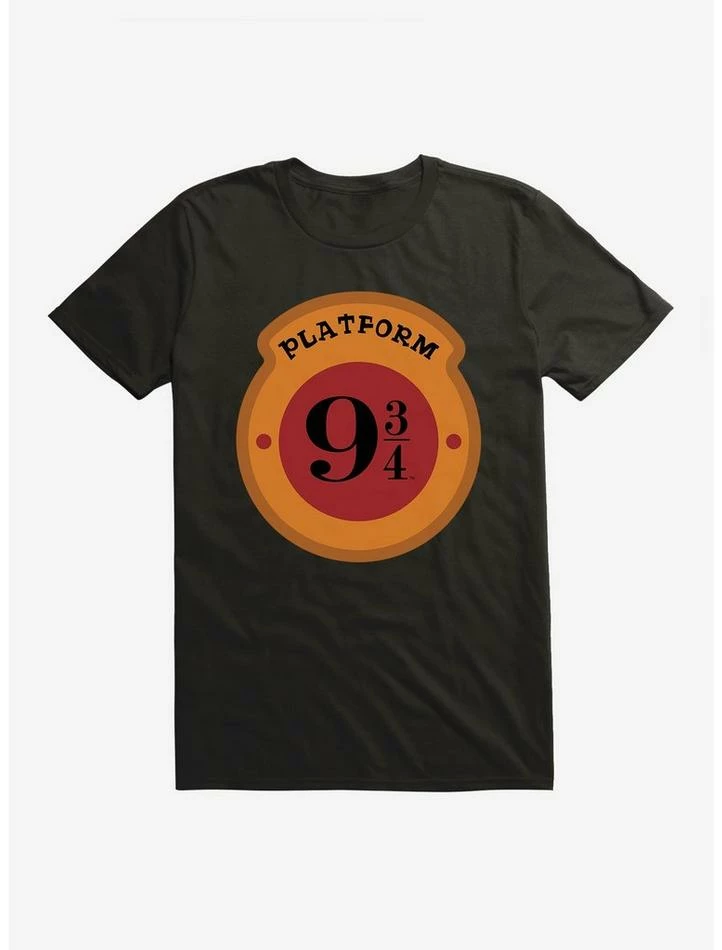 Outlet 🔔 Harry Potter Platform 9 3/4 Logo T-Shirt ❤️ - Image 2