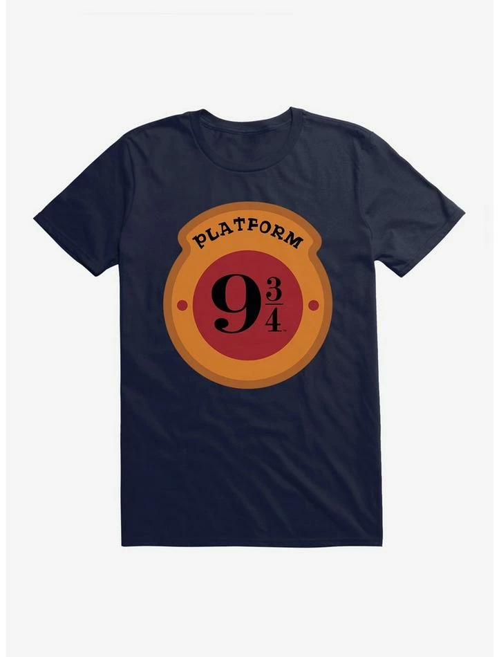 Outlet 🔔 Harry Potter Platform 9 3/4 Logo T-Shirt ❤️ - Image 3