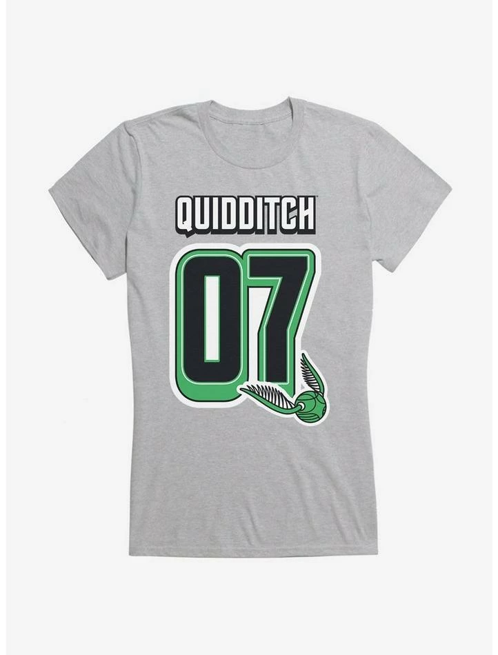 Best Pirce ๐ Harry Potter Quidditch 07 Patch Art ๐ง Girls T-Shirt ๐ - Image 3