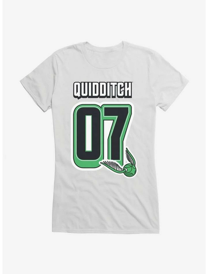 Best Pirce ๐ Harry Potter Quidditch 07 Patch Art ๐ง Girls T-Shirt ๐ - Image 6