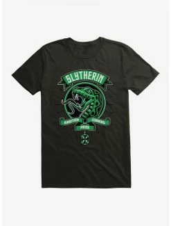 Discount 🤩 Harry Potter Slytherin House Patch Art T-Shirt ⭐