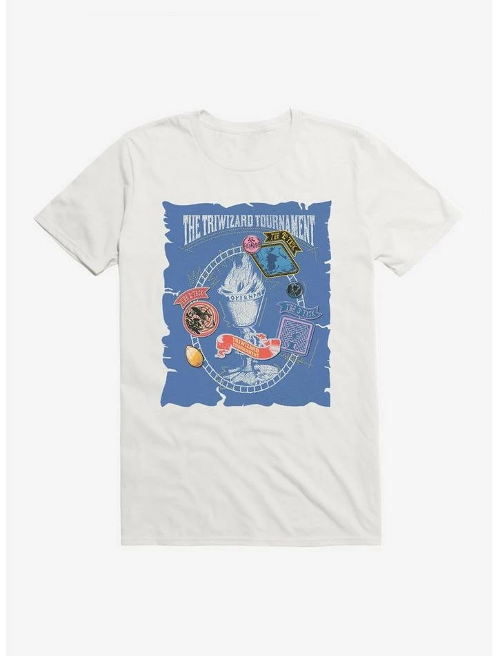 Budget ๐ Harry Potter The Triwizard Tournament Map T-Shirt ๐งจ - Image 6