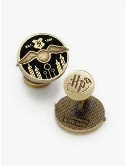 Coupon 🛒 Harry Potter Qudditch Field Cufflinks 🎉