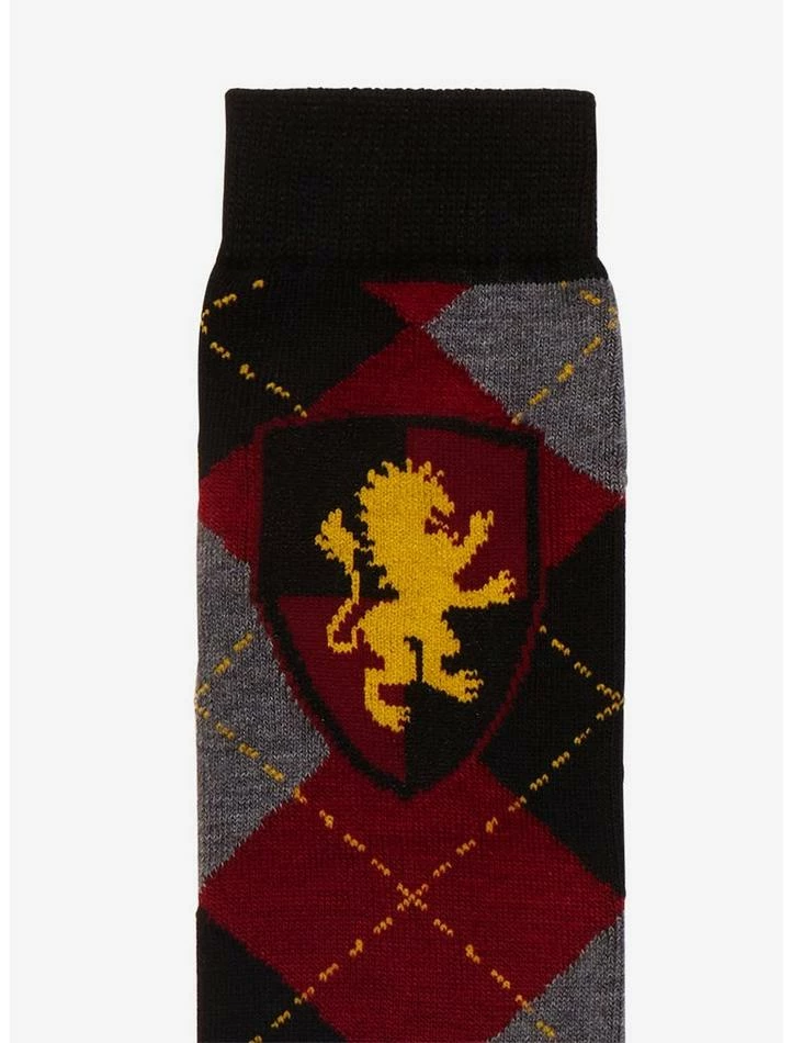 Top 10 โ๏ธ Harry Potter Gryffindor Dark Argyle Knee-High ๐งฆ Socks ๐ - Image 2