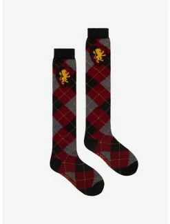 Top 10 ✔️ Harry Potter Gryffindor Dark Argyle Knee-High 🧦 Socks 😉