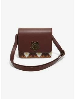Wholesale 👍 Harry Potter Crest Argyle Crossbody Bag 🔔