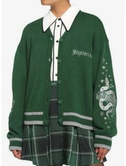 Hot Sale ⭐ Harry Potter Slytherin Skimmer 👧 Girls Cardigan ✨