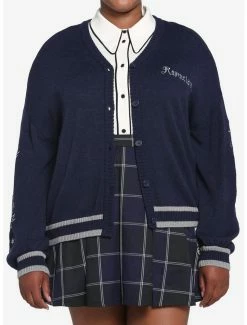 New ⌛ Harry Potter Ravenclaw Skimmer 👧 Girls Cardigan Plus Size 😍