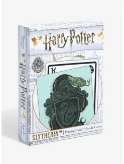 Discount ๐ Harry Potter Slytherin Playing Cards โค๏ธ