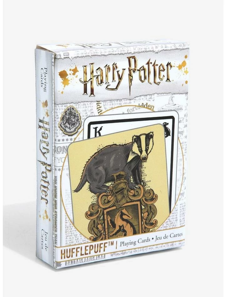 Outlet ๐ Harry Potter Hufflepuff Playing Cards ๐