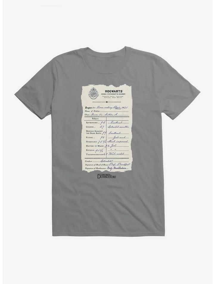 Deals ⌛ Fantastic Beasts: The Secrets Of Dumbledore Hogwarts Class Schedule T-Shirt ⌛