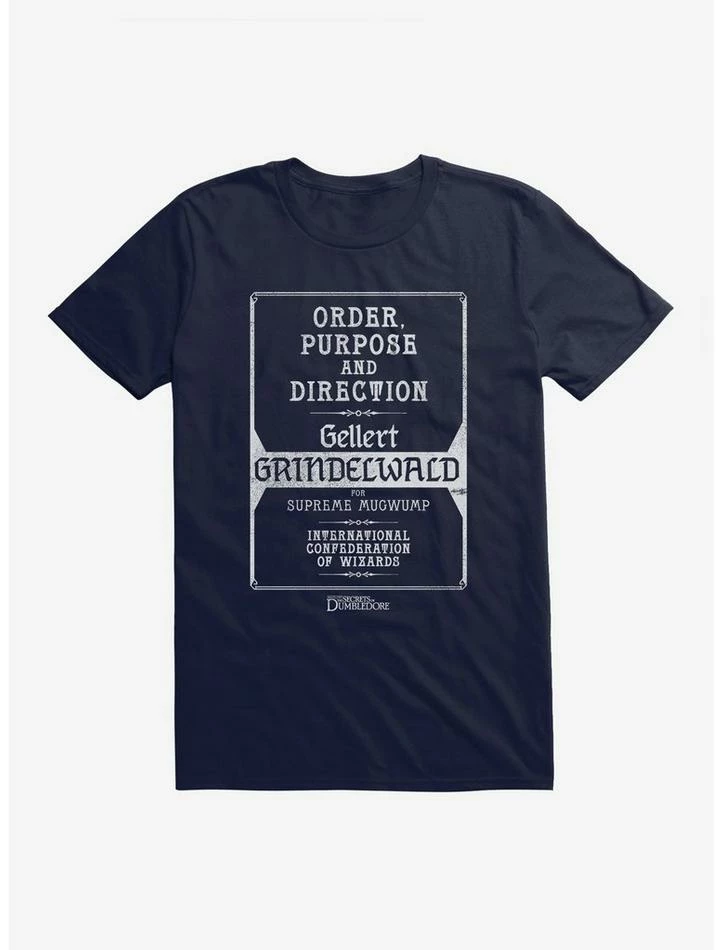Outlet โญ Fantastic Beasts: The Secrets Of Dumbledore Order, Purpose And Direction T-Shirt ๐