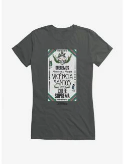 New 🧨 Fantastic Beasts: The Secrets Of Dumbledore Vicencia Santos Para Chefe Suprema 👧 Girls T-Shirt ❤️