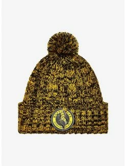 Flash Sale 😍 Harry Potter Hufflepuff Marled Pom Beanie 👍