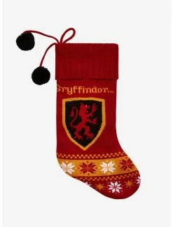 Hot Sale 😍 Harry Potter Gryffindor Knit Stocking Hot Topic Exclusive ✔️