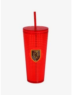 Discount 🔥 Harry Potter Gryffindor Red Textured Acrylic Travel Cup 🥰