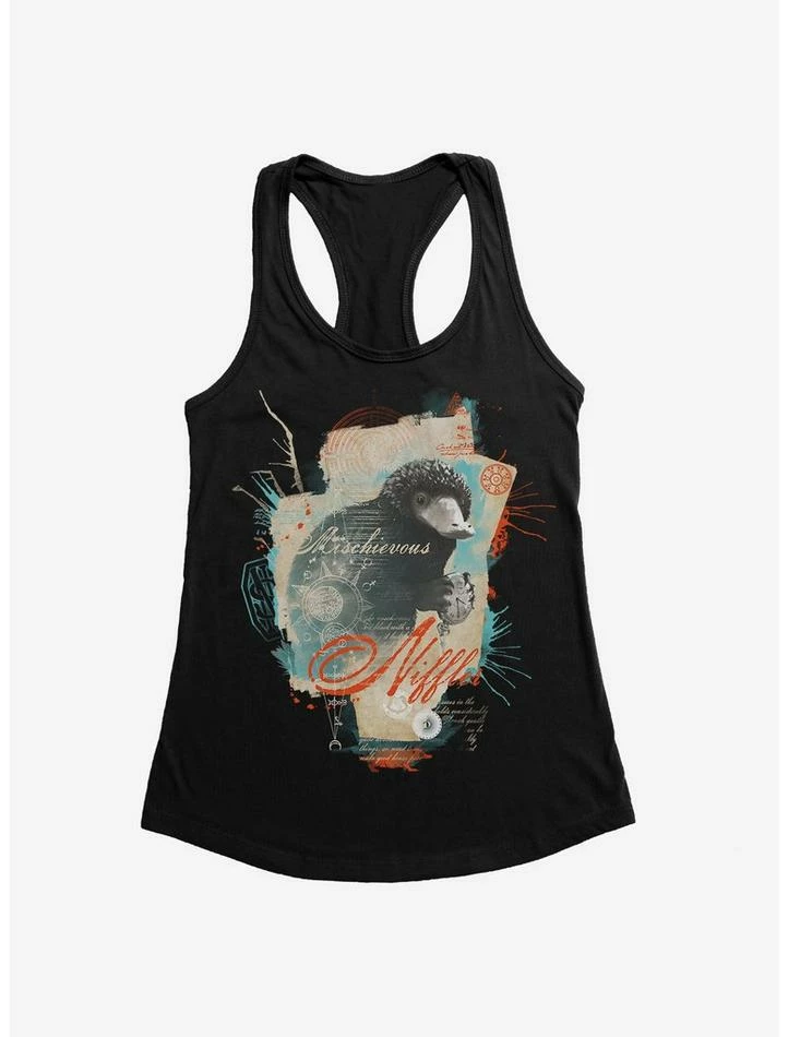 Hot Sale ๐ Fantastic Beasts Niffler ๐ง Girls Tank Top ๐คฉ - Image 4